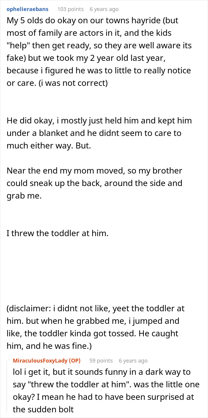 “Three Females Clinging To Me”: Entitled Parents And Neighbor Ruin Halloween Hayride