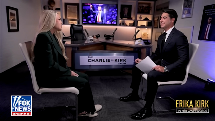 “She’s Terrified”: Erika Kirk’s Fox Interview Fuels Theories She Knows the Real Culprit Is Still Free