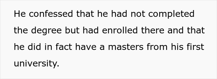 Man Lies About Getting A Master’s Degree Out Of The Blue, Wife Digs Around And Finds The Truth