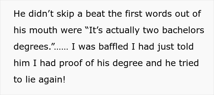 Man Lies About Getting A Master’s Degree Out Of The Blue, Wife Digs Around And Finds The Truth