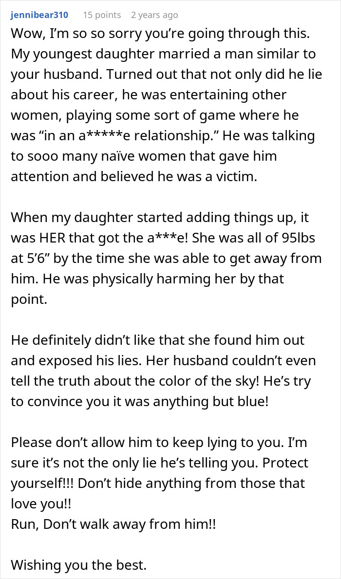 Man Lies About Getting A Master’s Degree Out Of The Blue, Wife Digs Around And Finds The Truth