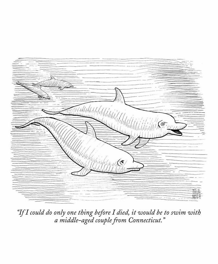 43 Funny One-Panel Comics By The New Yorker Cartoonist Paul Noth (New Pics)