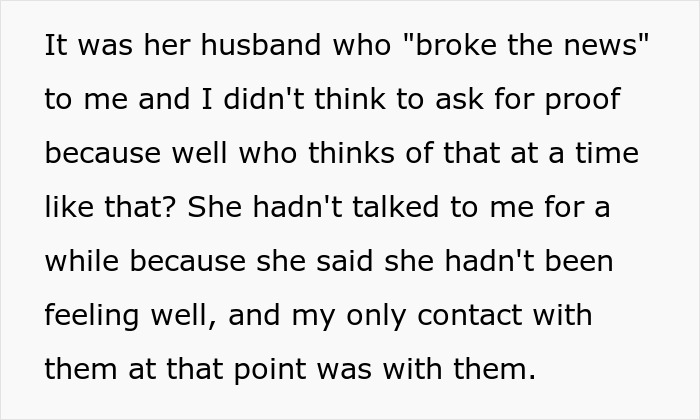“Late” Half-Sis Lies To Get Dad’s Support With Medical Bills, Shocked Woman Learns Truth Years Later “Late” Half-Sis Lies To Get Dad’s Support With Medical Bills, Shocked Woman Learns Truth Years Later