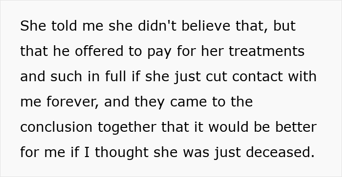 “Late” Half-Sis Lies To Get Dad’s Support With Medical Bills, Shocked Woman Learns Truth Years Later “Late” Half-Sis Lies To Get Dad’s Support With Medical Bills, Shocked Woman Learns Truth Years Later