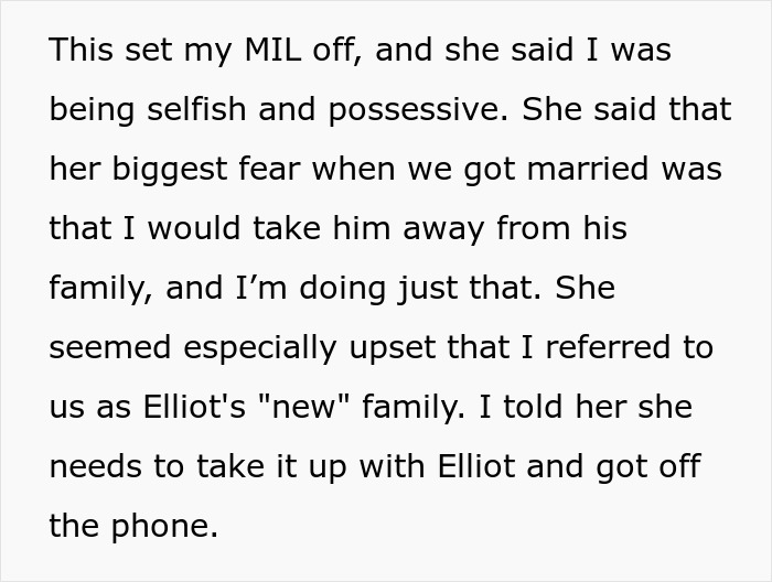 Entitled MIL Can&#8217;t Believe Son &#8216;Chooses&#8217; Wife And Baby Over Her: &#8220;Selfish And Possessive&#8221;