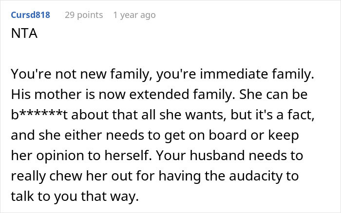 Entitled MIL Can&#8217;t Believe Son &#8216;Chooses&#8217; Wife And Baby Over Her: &#8220;Selfish And Possessive&#8221;