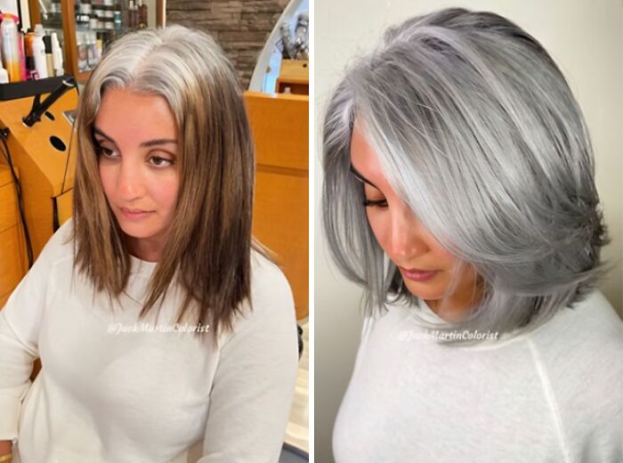 Celebrity Hair Colorist Jack Martin&#8217;s Gray Hair Makeovers That Prove Aging Is Beautiful (48 Pics)