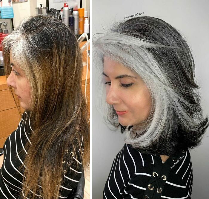 Celebrity Hair Colorist Jack Martin&#8217;s Gray Hair Makeovers That Prove Aging Is Beautiful (48 Pics)