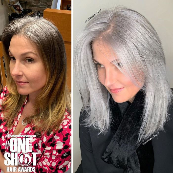 Celebrity Hair Colorist Jack Martin&#8217;s Gray Hair Makeovers That Prove Aging Is Beautiful (48 Pics)