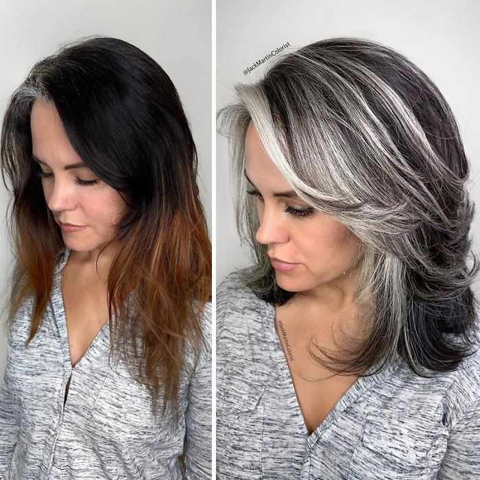 Celebrity Hair Colorist Jack Martin&#8217;s Gray Hair Makeovers That Prove Aging Is Beautiful (48 Pics)