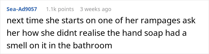 Company Is “Scent Free Zone” Due To Hypochondriac Coworker, Lady Gets In Trouble Due To Hand Soap Company Is “Scent Free Zone” Due To Hypochondriac Coworker, Lady Gets In Trouble Due To Hand Soap