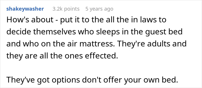 Entitled Pregnant SIL Turns Down Air Mattress, Demands Couple’s Room Instead, They’re Stunned Entitled Pregnant SIL Turns Down Air Mattress, Demands Couple’s Room Instead, They’re Stunned