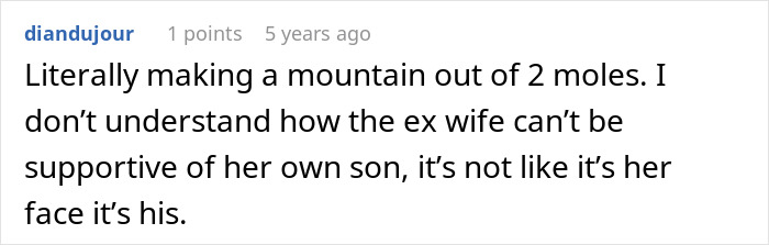 Mom Outraged As Dad Approves 12YO Son’s Mole Removal Without Asking, Calls It Cosmetic Surgery Mom Outraged As Dad Approves 12YO Son’s Mole Removal Without Asking, Calls It Cosmetic Surgery