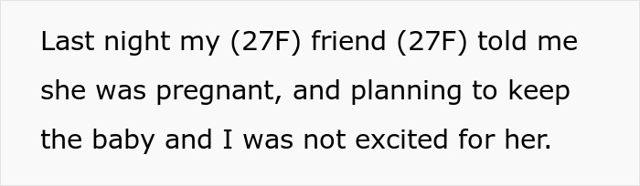 Friend Shares Baby News, Lady Can’t Hide Frustration, Says She’s Done Being The “Fixer” In Her Life