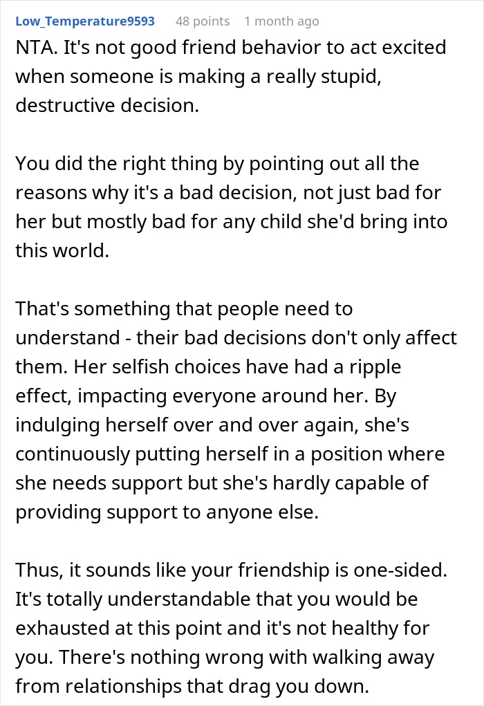 Friend Shares Baby News, Lady Can’t Hide Frustration, Says She’s Done Being The “Fixer” In Her Life