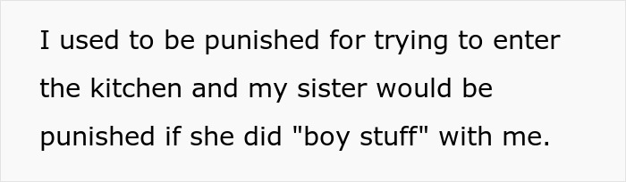 Trad Wife Mocks Brother For Doing “Womanly” Things, Loses It When He Won’t Cook For Her Hungry Kids Trad Wife Mocks Brother For Doing “Womanly” Things, Loses It When He Won’t Cook For Her Hungry Kids