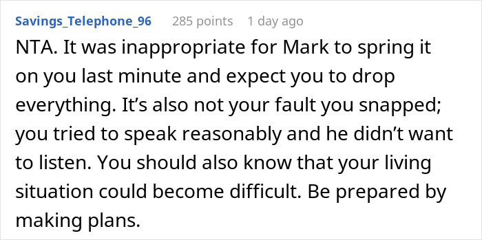 Guy Snaps After His Studies Are Constantly Interrupted With Babysitting Demands: &#8220;He&#8217;s Your Son&#8221;