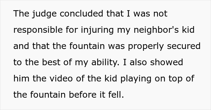 Parents Sue After Their Kid Hurts Herself Climbing Neighbor’s Fountain, Learn A Harsh Lesson