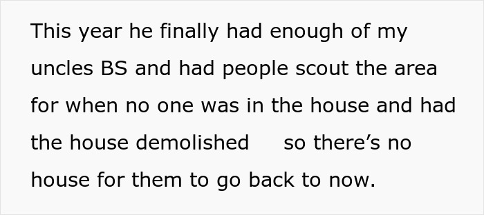 Freeloading Guy And Mistress Refuse To Leave Brother’s Home For Years, He Demolishes It As Revenge