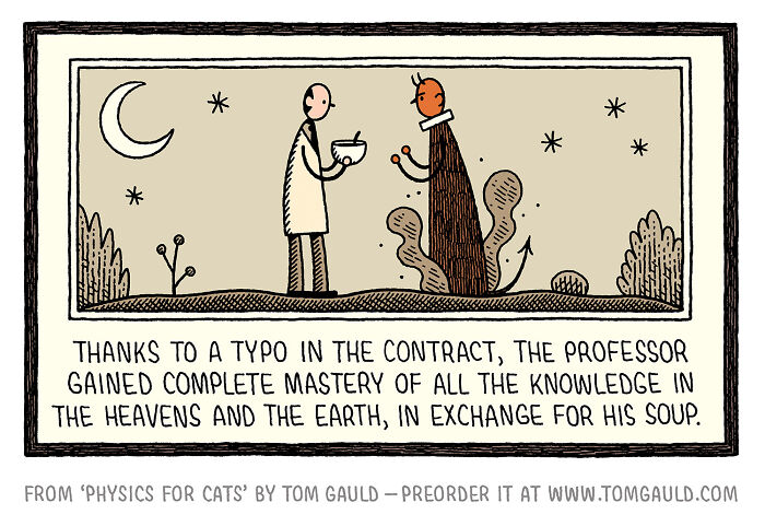 40 Chucklesome Comics By Tom Gauld That Might Take Some Brain Power To Fully Understand (New Pics)