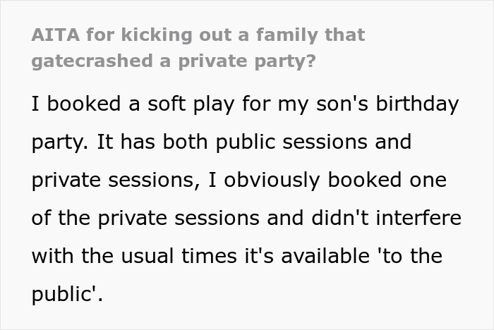 Gatecrashing Woman Makes A Scene At A Private Party Over “A Sandwich” For Her Children Gatecrashing Woman Makes A Scene At A Private Party Over “A Sandwich” For Her Children
