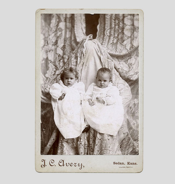 Hidden Mothers: Spooky Photographs of Victorian Babies Held by Their Mothers