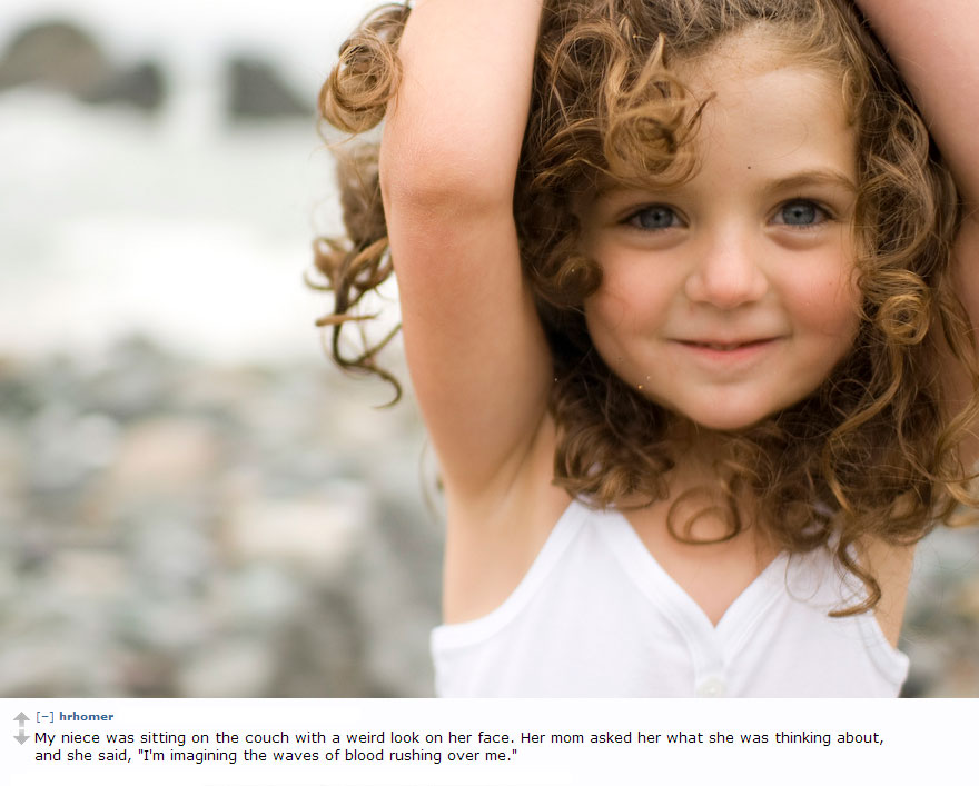 17 Of The Creepiest Things Kids Have Ever Told Their Parents