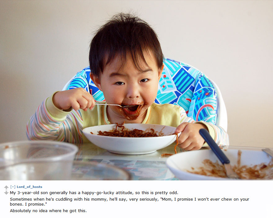 17 Of The Creepiest Things Kids Have Ever Told Their Parents