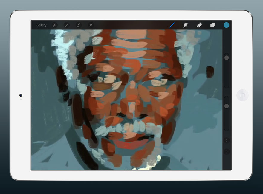 This Picture Of Morgan Freeman Is The Most Realistic Finger Painting Ever [VIDEO]
