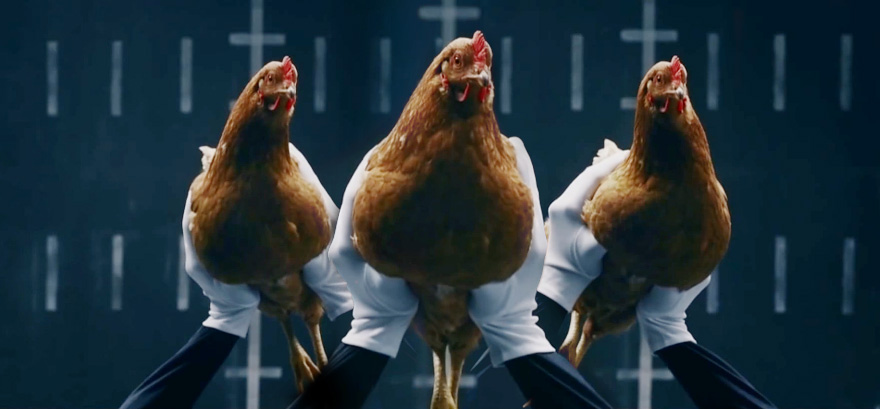 Chickens&#8217; Perfect Image Stabilization Showcased In Luxury Car Commercial