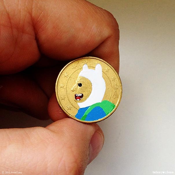 Brazilian Artist Transforms Coins Into Tiny Pop-Culture Portraits (22 pics) Brazilian Artist Transforms Coins Into Tiny Pop-Culture Portraits (22 pics)