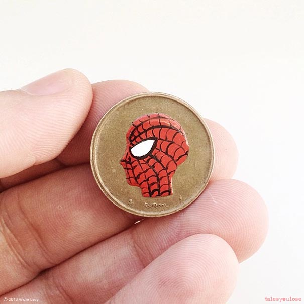 Brazilian Artist Transforms Coins Into Tiny Pop-Culture Portraits (22 pics) Brazilian Artist Transforms Coins Into Tiny Pop-Culture Portraits (22 pics)