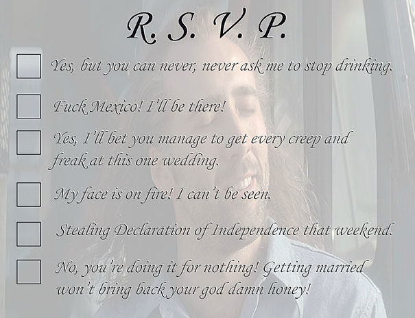 9 Hilarious Wedding Invitations That Simply Can&#8217;t Be Ignored