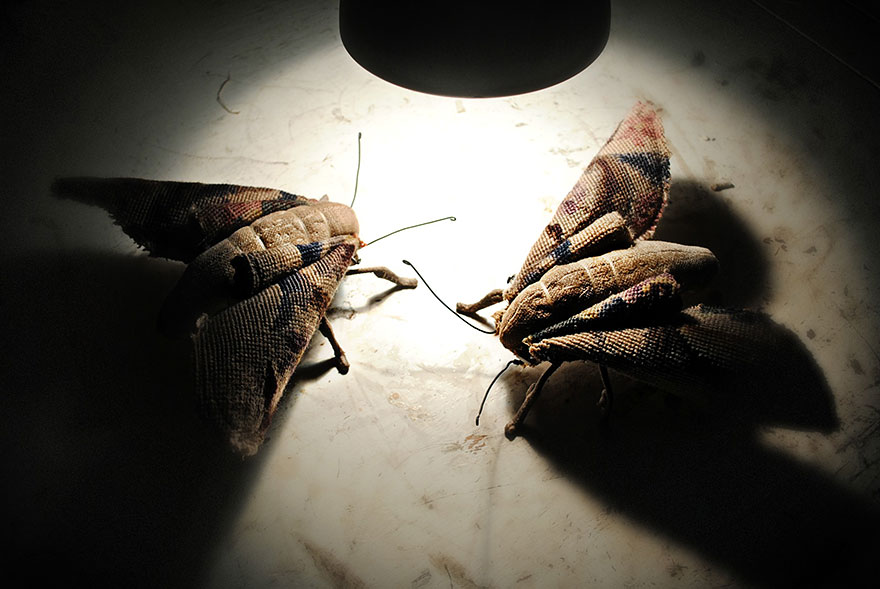 Self-Taught Artist Creates Fairytale Flora And Fauna From Vintage Fabrics Self-Taught Artist Creates Fairytale Flora And Fauna From Vintage Fabrics