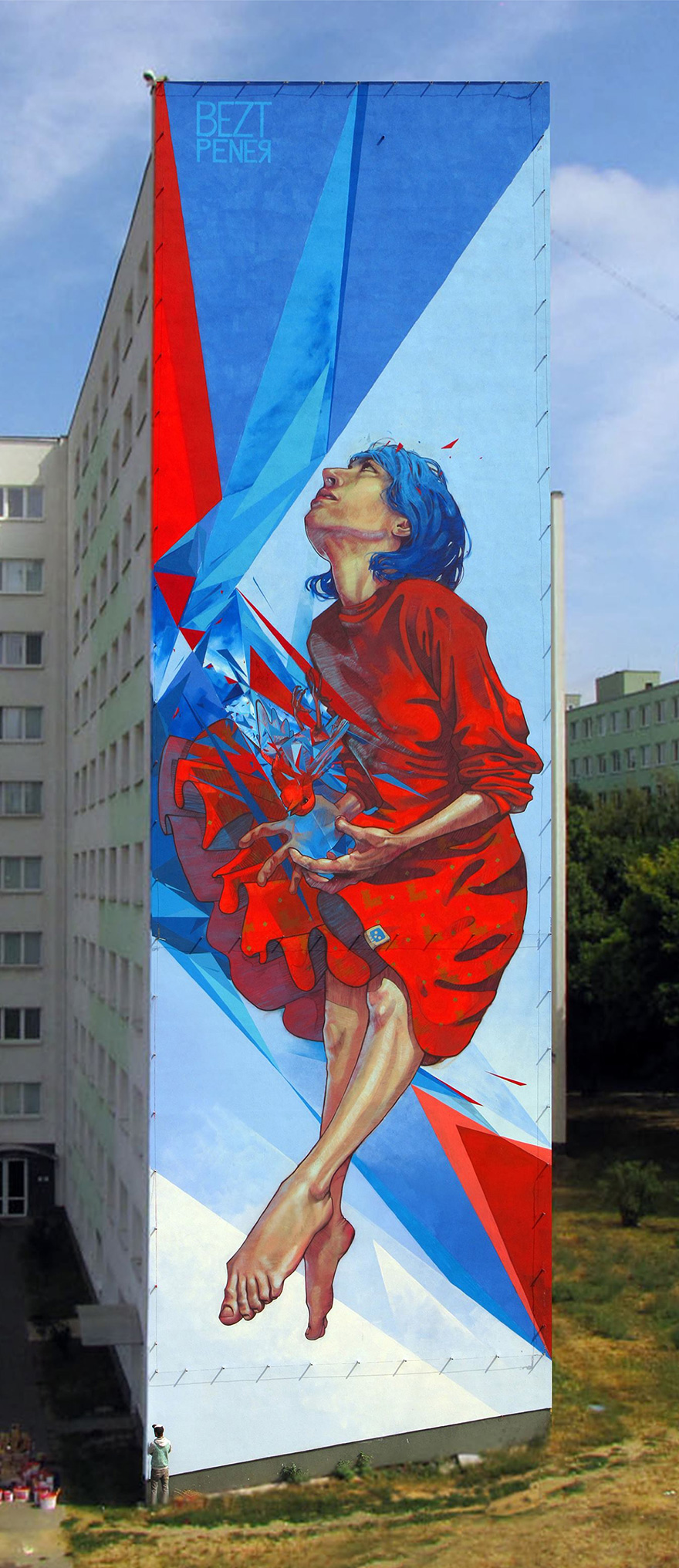 Stunning Murals By “Etam Cru” Turn Boring Buildings Into Works Of Art Stunning Murals By “Etam Cru” Turn Boring Buildings Into Works Of Art