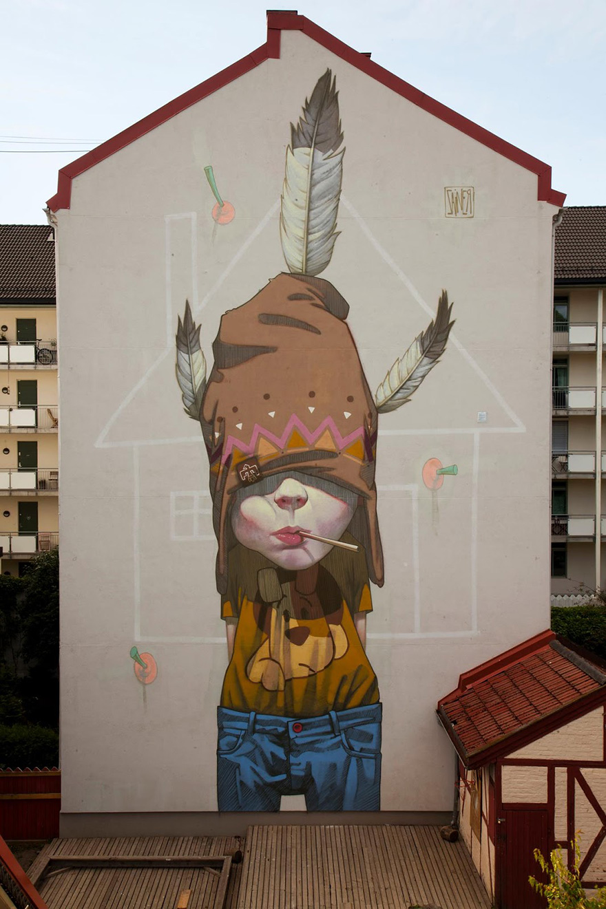 Stunning Murals By &#8220;Etam Cru&#8221; Turn Boring Buildings Into Works Of Art