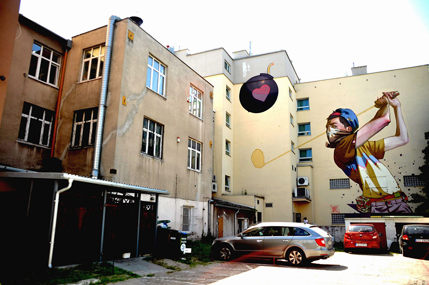 Stunning Murals By &#8220;Etam Cru&#8221; Turn Boring Buildings Into Works Of Art
