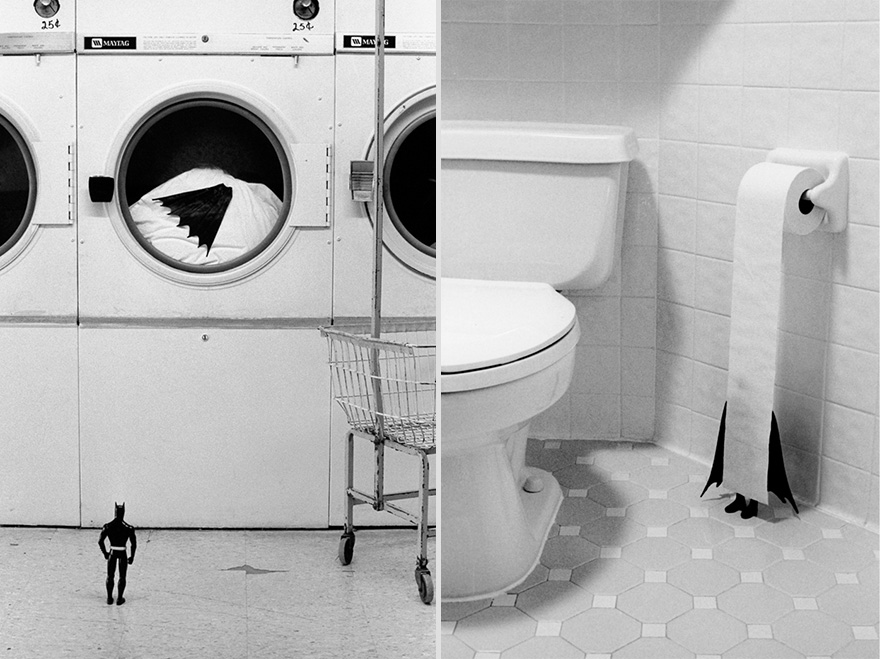 The Secret Life Of Miniature Batman By Photographer Rémi Noël