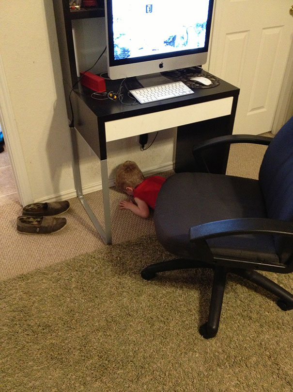 20 Kids Who Are Totally Winning at the Game Of Hide And Seek
