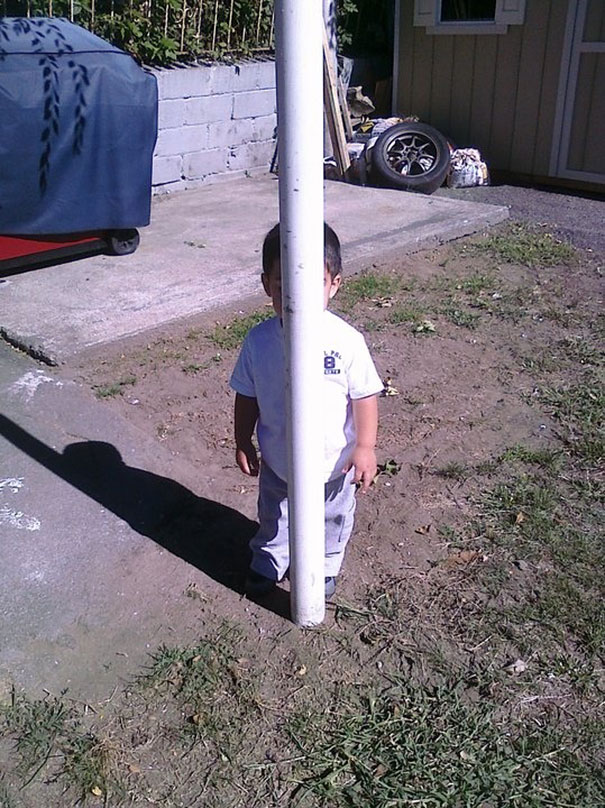 20 Kids Who Are Totally Winning at the Game Of Hide And Seek