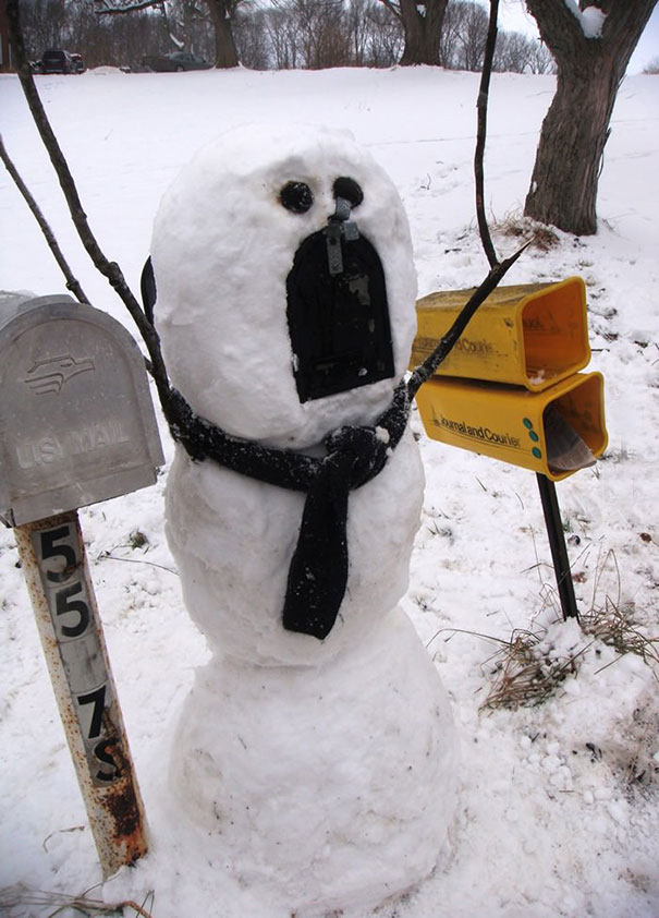 These 30 Crazy Snowman Ideas Would Make Calvin And Hobbes Proud These 30 Crazy Snowman Ideas Would Make Calvin And Hobbes Proud