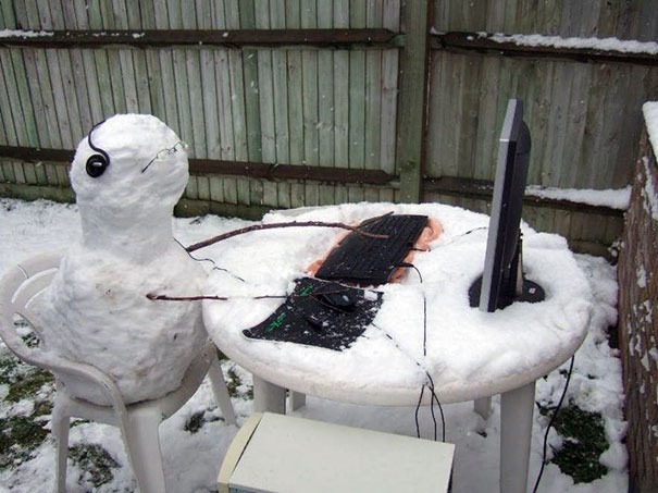 These 30 Crazy Snowman Ideas Would Make Calvin And Hobbes Proud These 30 Crazy Snowman Ideas Would Make Calvin And Hobbes Proud