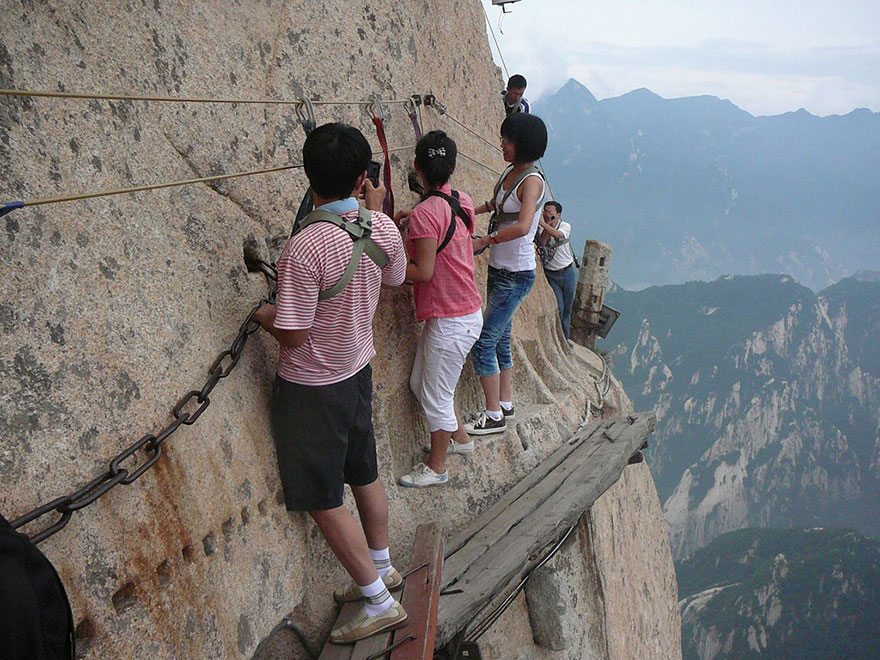 The World’s Most Dangerous Hiking Trail The World’s Most Dangerous Hiking Trail