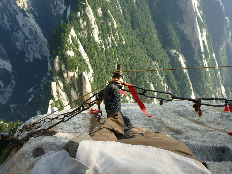 The World’s Most Dangerous Hiking Trail The World’s Most Dangerous Hiking Trail