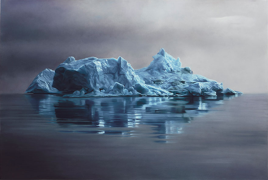 Iceberg Drawings by Zaria Forman Fulfill Late Mother’s Dream And Raise Awareness On Climate Change Iceberg Drawings by Zaria Forman Fulfill Late Mother’s Dream And Raise Awareness On Climate Change