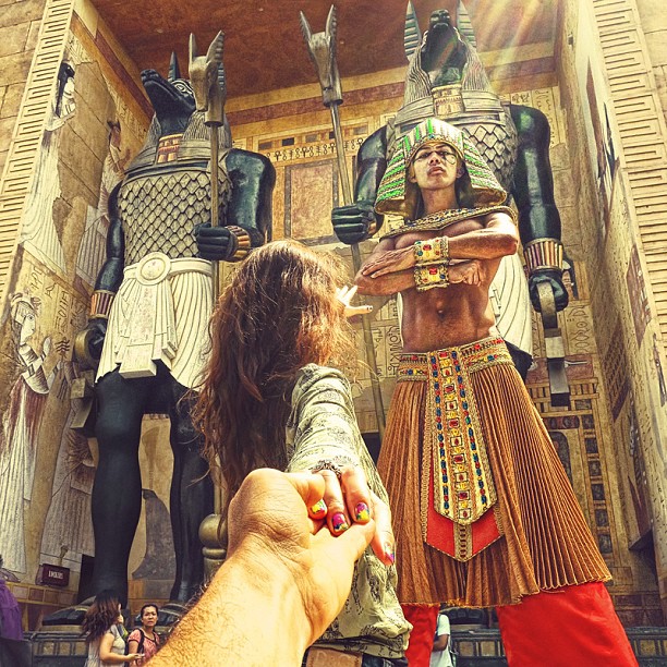 Photographer Continues to Follow His Girlfriend Around The World