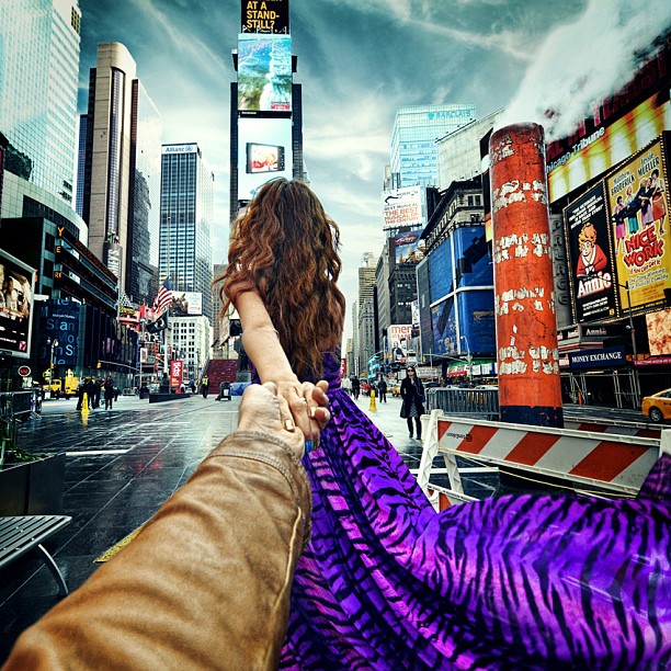 Photographer Continues to Follow His Girlfriend Around The World