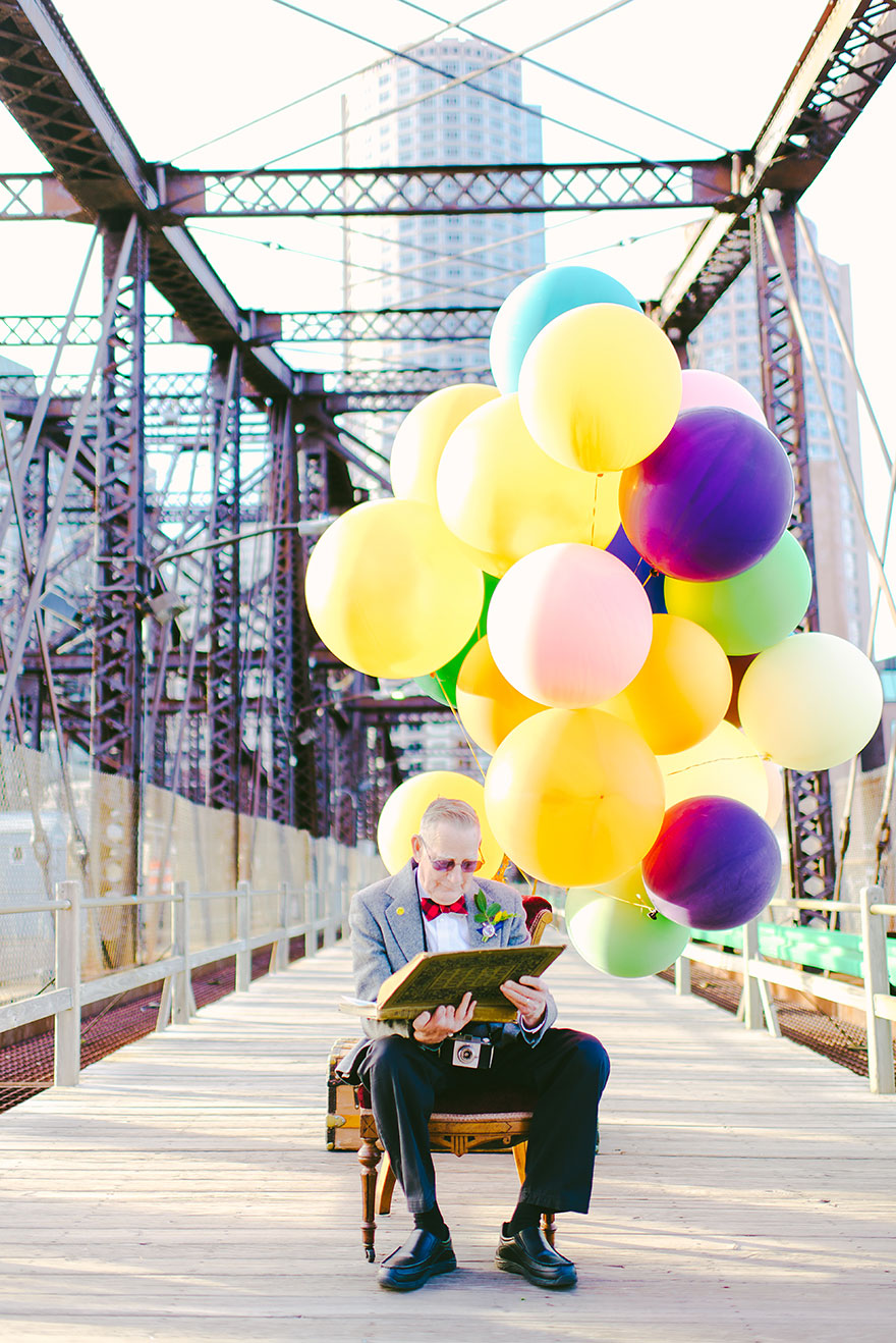 Couple Celebrates Their 61st Anniversary With “Up” Inspired Photoshoot Couple Celebrates Their 61st Anniversary With “Up” Inspired Photoshoot