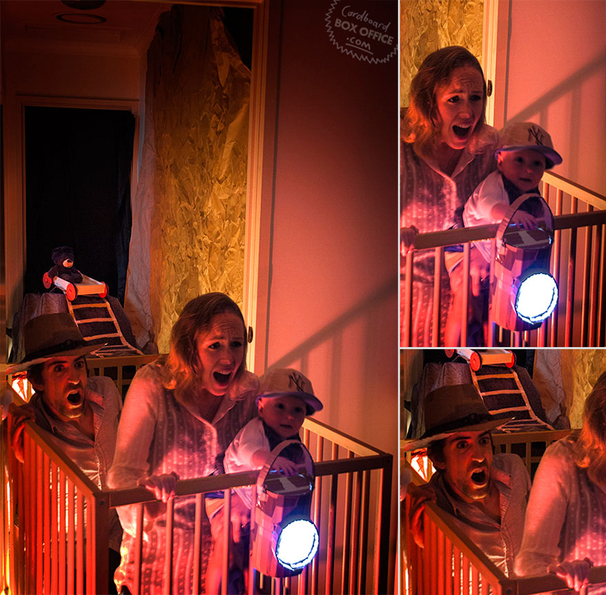 Creative Parents Re-Enact Famous Movie Scenes Starring Their Baby Son