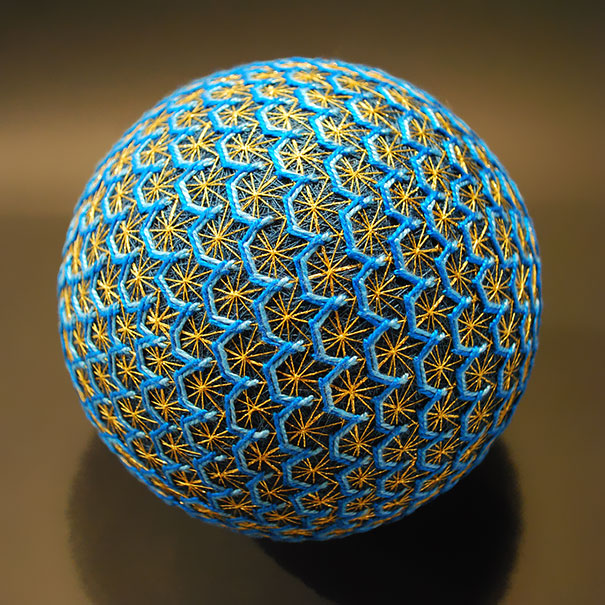 A 92-Year-Old Grandmother Creates A Spectacular Collection Of Embroidered Temari Spheres A 92-Year-Old Grandmother Creates A Spectacular Collection Of Embroidered Temari Spheres